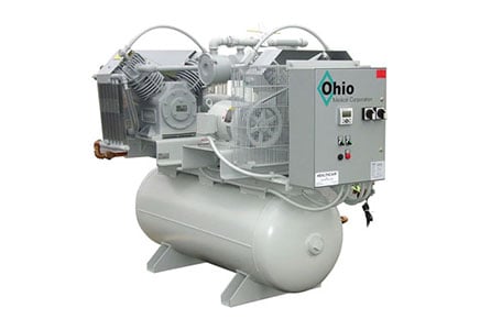 ohio medical air compressor tank