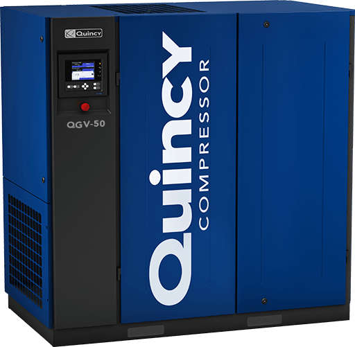 quincy compressor blue